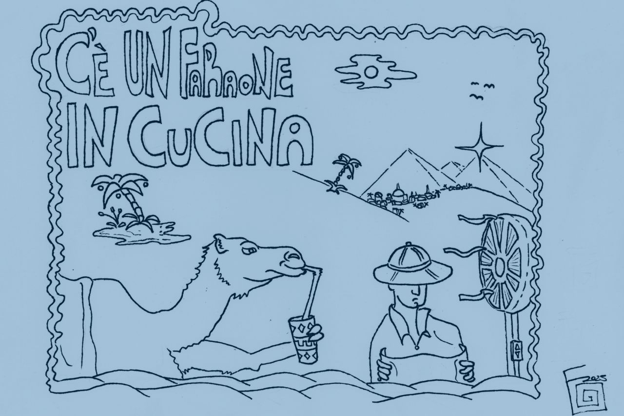 C’è un faraone in cucina